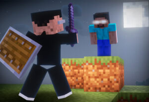Eu vou fazer uma Miniatura para Vídeo do Youtube de Minecraf...