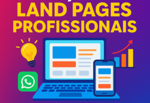 Eu vou fazer sua land page profissional.
