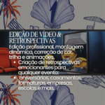 Eu vou transformar seus vídeos, entrego conteúdos criativos.