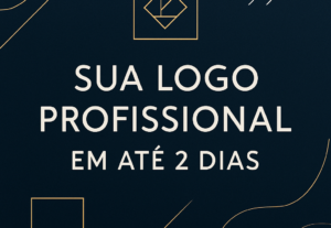 Eu vou criar sua logo profissional em até dois dias.