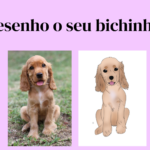 Eu vou transformar seu pet em uma ilustração personalizada