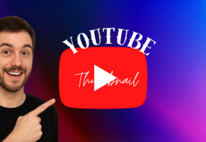 Eu vou fazer a capa thumbnail miniatura para vídeo do YouTub...