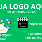Eu vou criar sua logo ou arquivo no pacote office.