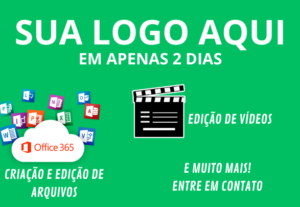 Eu vou criar sua logo ou arquivo no pacote office.