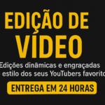 Eu vou fazer edição de vídeo focado em gameplay em ate 24hor...