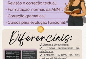 Eu vou Revisar, escrever, digitar, transcrever, auxiliar