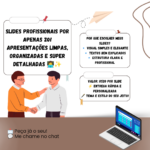 Eu vou fazer um slide ótimo para você