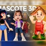 Eu vou criar um mascote em 3D para sua marca ou seu projeto.