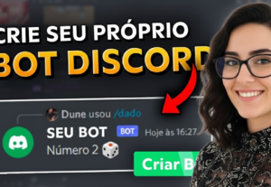 Eu vou fazer um bot de discord profissional para você