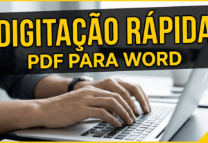 Eu vou fazer Serviços de Digitação Rápida, Revisão e Formata...