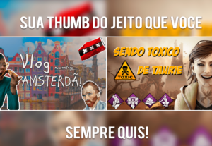 Eu vou fazer sua thumbnail para o Youtube em 1 dia