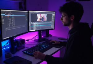 Eu vou editar um vídeo gameplay para sua rede social