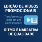 Eu vou fazer vídeos promocionais que vendem