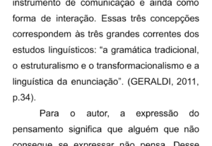 Eu vou fazer Revisão de textos curtos.