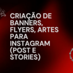 Eu vou criar banner ou flyer de divulgação para você