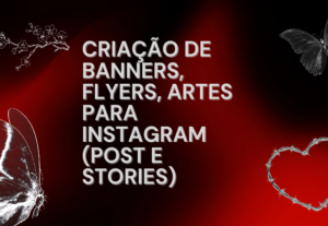Eu vou criar banner ou flyer de divulgação para você