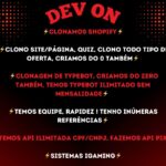 Eu vou clonar site/oferta ou criar do zero.