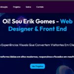 Eu vou criar uma página online para a sua marca