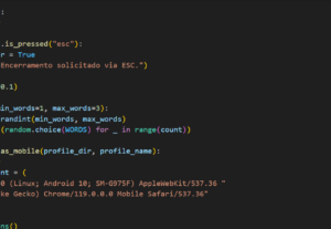 Eu vou criar uma automação simples em python para você