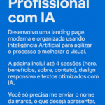 Eu vou criar uma landing page