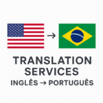 Eu vou traduzir sua pesquisa/trab do inglês para português.