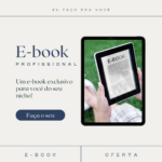 Eu vou fazer seu e-book profissional