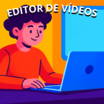 Eu vou editar seus vídeos curtos com qualidade profissional
