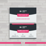 Eu vou criar seu cartão de visitas personalizado em 48hrs