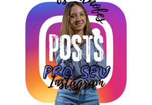 Eu vou criar 3 posts para Instagram + 1 carrossel