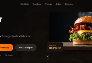 Eu vou criar sua landing page conforme sua descrição.