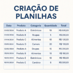 Eu vou Criar uma planilha prática e organizada
