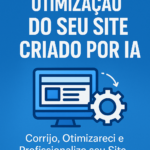 Eu vou otimizar e melhorar a performance do seu site.