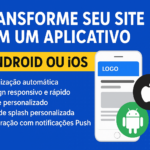 Eu vou Transformar seu site em um aplicativo android ou ios