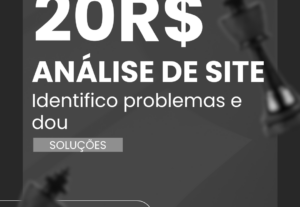 Eu vou analisar seu SITE e apontar PROBLEMAS