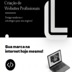 Eu vou criar um website para o seu negócio profissional.