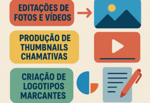 Eu vou transformar suas ideias em conteúdo visual e textual