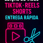 Eu vou fazer Edição rápida e profissional de vídeos curtos.