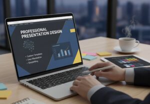 Eu vou criar sua apresentação profissional em PowerPoint