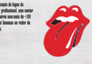 Eu vou vetorizar a sua logo ou mascote.