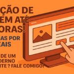 Eu vou criar um site profissional com até 5 páginas