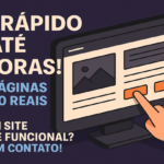 Eu vou criar um site profissional com até 5 páginas