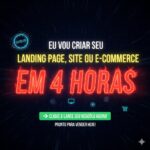 Eu vou criar um seu lading page, site ou e-commecer em 4 hor...