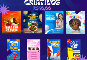 Eu vou fazer Post criativos para sua Marca