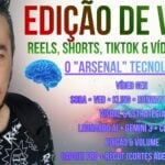 Eu vou editar seu video Youtube, Curso, Reels com I.A. Recut