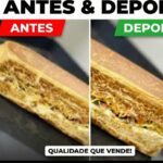 Eu vou deixar a foto do seu prato e cardápio profissional