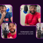 Eu vou gravar uma locução profissional para seu projeto.