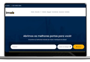 Eu vou fazer Template site para imobiliária editável