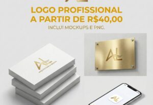 Eu vou criar sua logo profissional que fará sua marca lembra...
