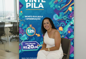 Eu vou montar sua aula/apresentação em 12h.