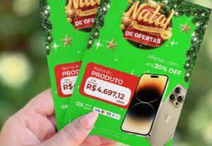Eu vou Criar Artes natalinas para lojas e supermercados.